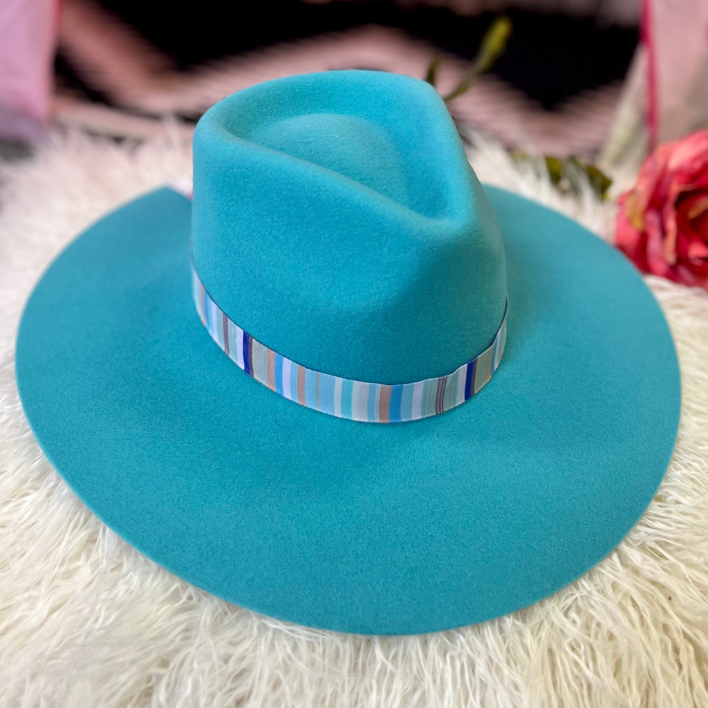 Youth Turquoise Tip Your Hat | shirtandskin