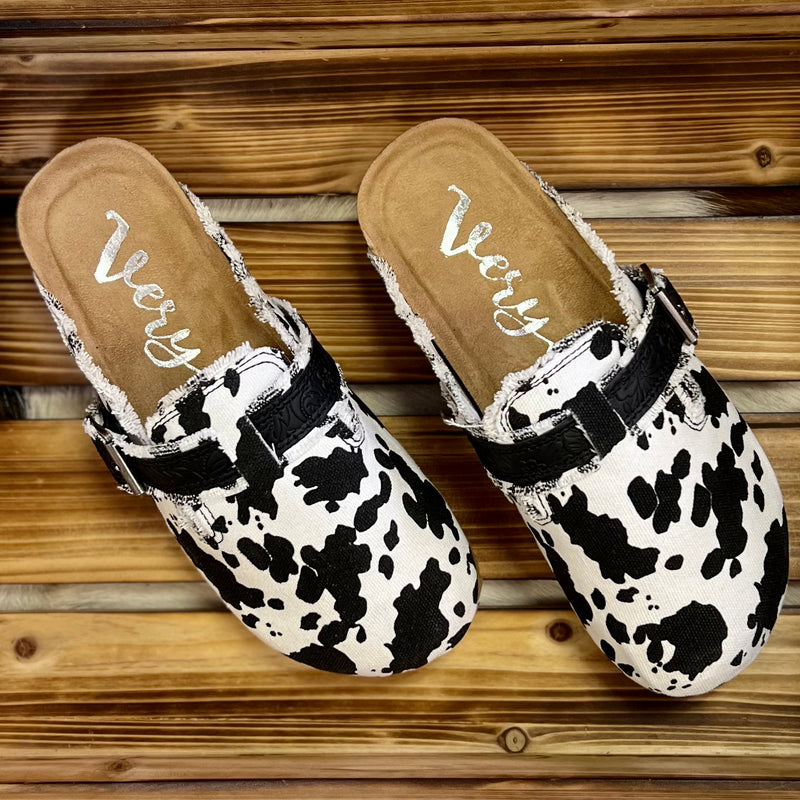 Cow On The Range Clogs | shirtandskin