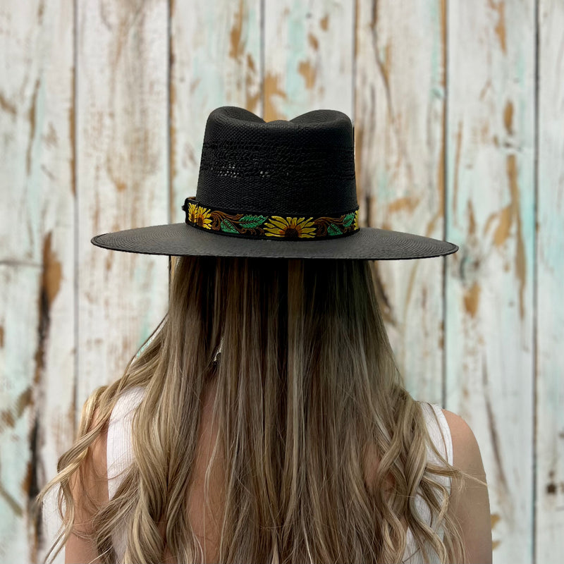 Rolling Around In The Sunflowers Straw Hat | shirtandskin