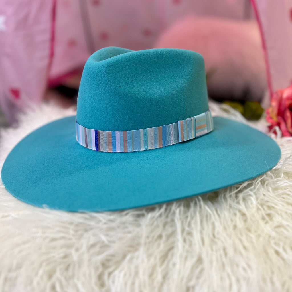 Youth Turquoise Tip Your Hat | shirtandskin