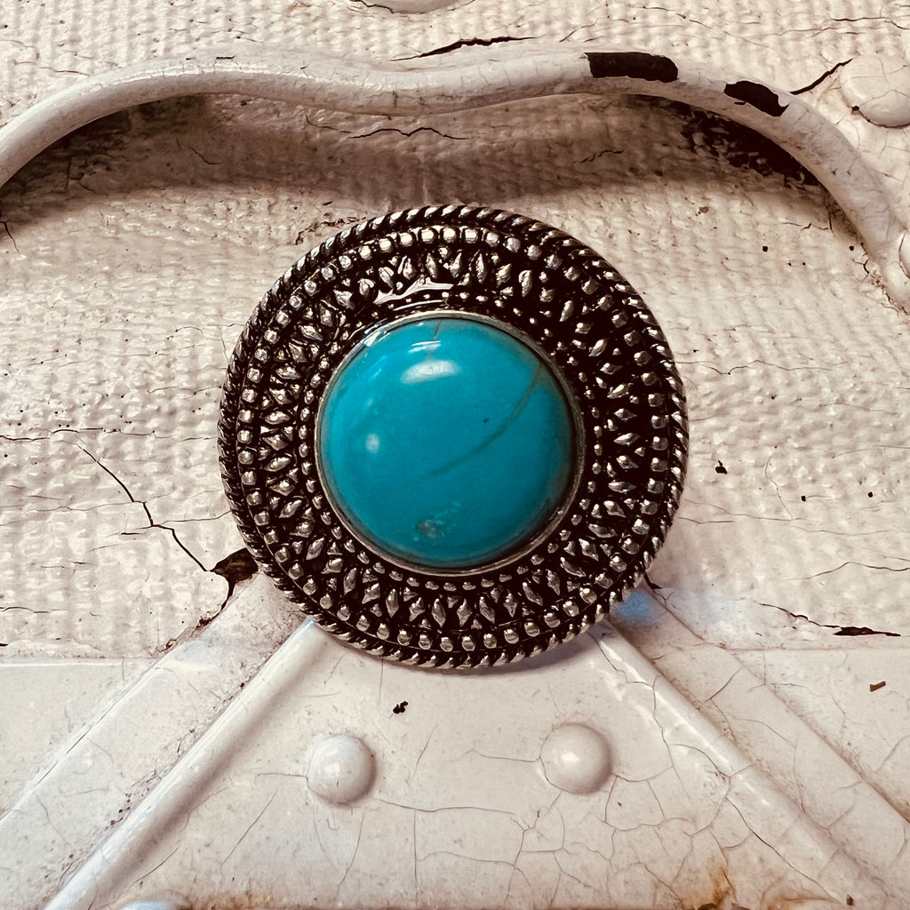 Turquoise Treasure Ring | shirtandskin