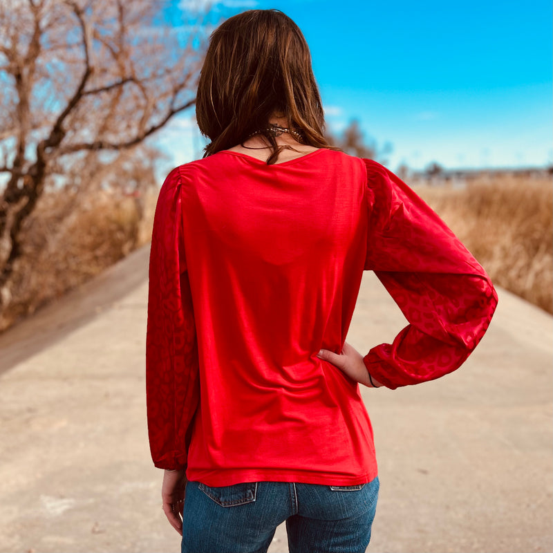 Lady In Red Top* | shirtandskin